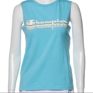 CHAMPION Graphic Print Crew Neck Top //New with Tags